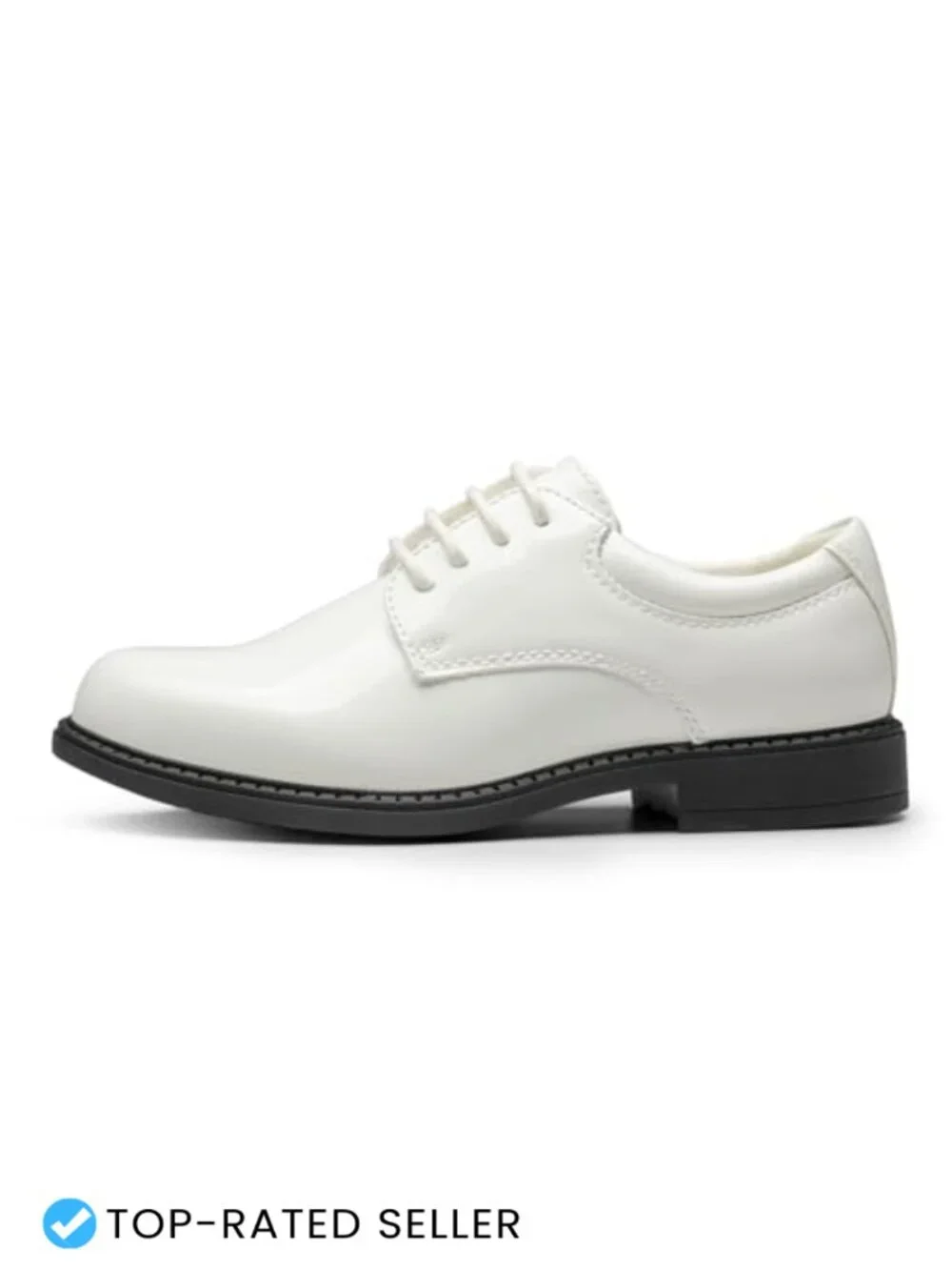 Boys Oxfords Dress Shoes Lace-Up Memory Foam Insole TPR Outsole Formal